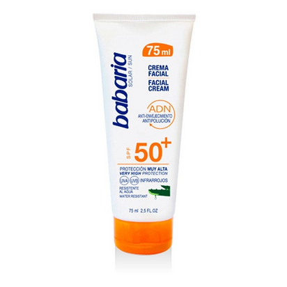 Babaria Creme Solar Facial Aloe Vera SPF50 75ml